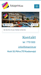 Mobile Screenshot of fotoprint.ee
