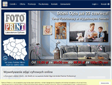 Tablet Screenshot of fotoprint.pl